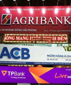 Bảng hiệu Ngân Hàng Pleiku Gia Lai