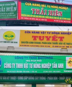 Bảng hiệu quảng cáo cửa hàng vật tư nông nghiệp Pleiku Gia Lai